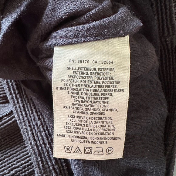 Anthropologie Maeve Black Ruffle Ottoman Cocktail Dress Size XS EUC - Picture 12 of 13